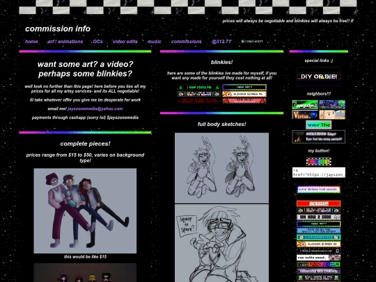 commissions screenshot