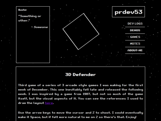 games/defender screenshot