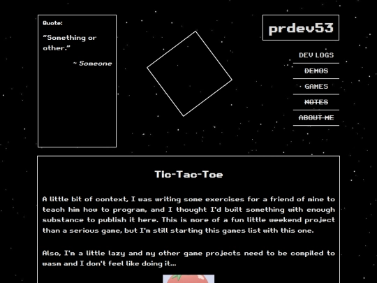 games/tictactoe screenshot