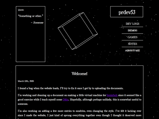 home screenshot