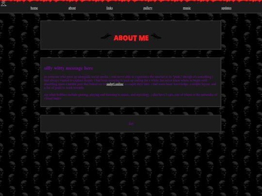 old/about screenshot