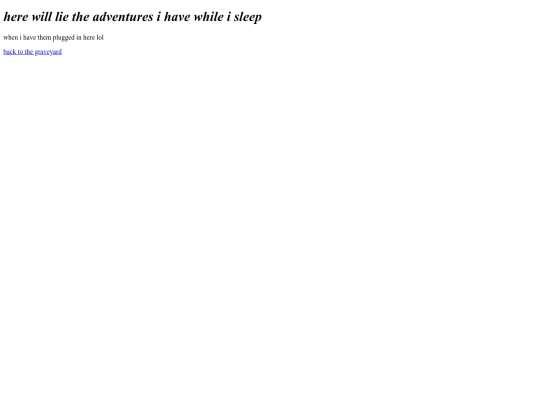 dreamlog screenshot
