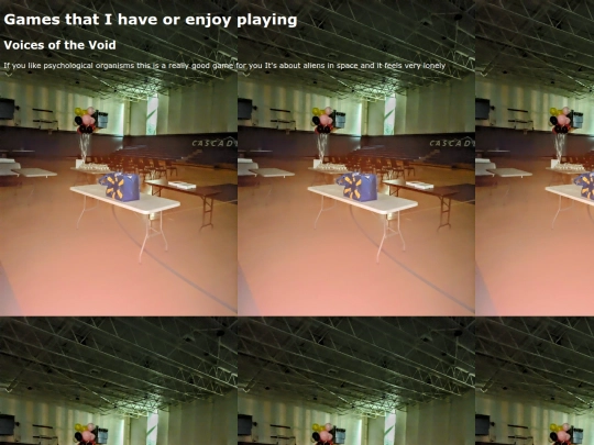 games screenshot