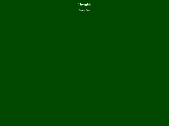 pages/thoughts screenshot