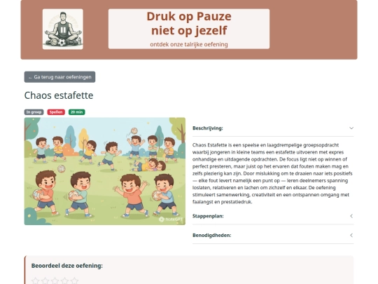 druk_op_pauze/oefening-3-chaos-estafette screenshot