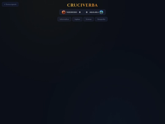 cruciverba screenshot