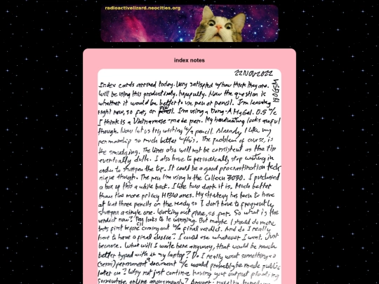indexnotes screenshot