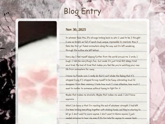 blog screenshot