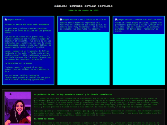 test screenshot
