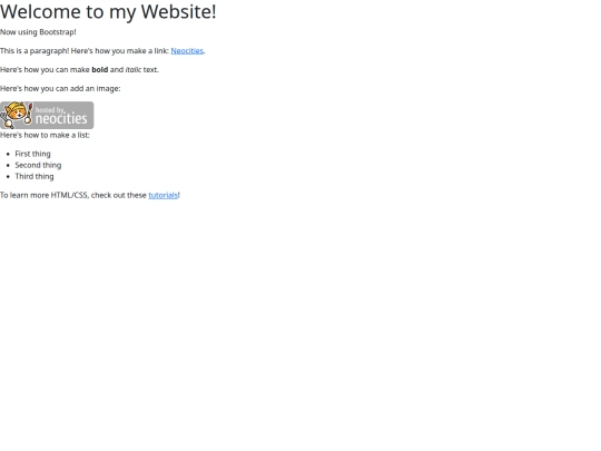 bootstrap screenshot