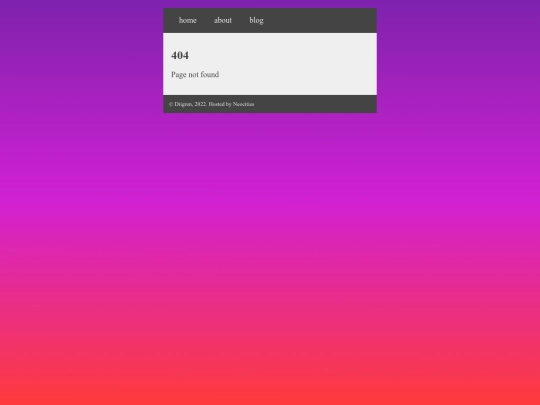 not_found screenshot