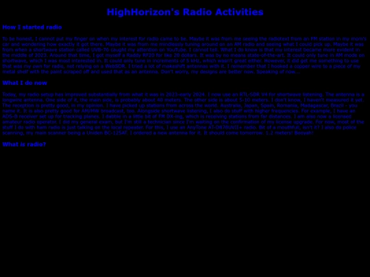 radio screenshot