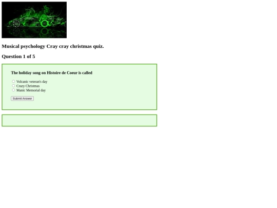 crazychristmasquiz screenshot