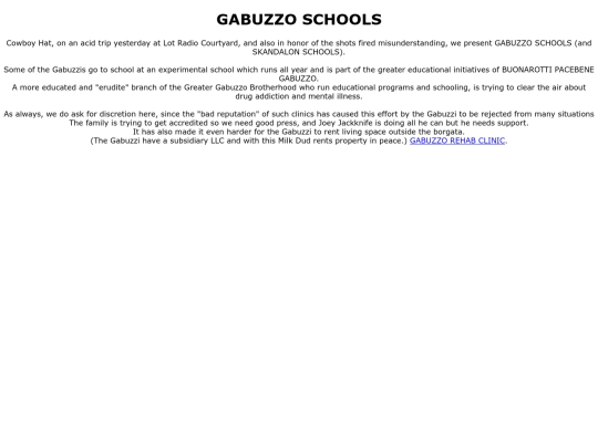 gabuzzorehab screenshot
