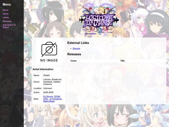 artist/Okashi screenshot