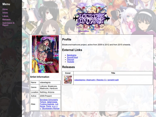 artist/odaxelagnia screenshot