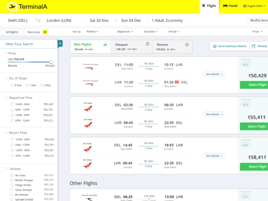 GANITSoft/Flight_result_option1 screenshot