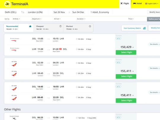 GANITSoft/Flight_result_option3 screenshot
