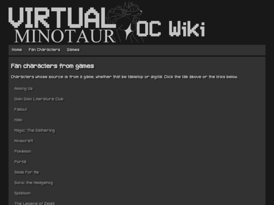 ocs/wiki/fc/games screenshot