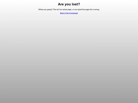 not_found screenshot