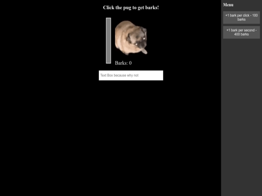 Pugclicker screenshot
