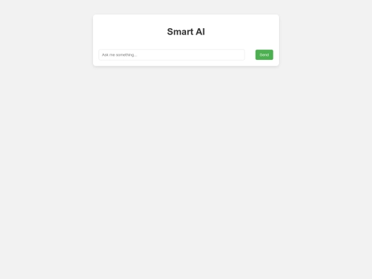 Smartai screenshot