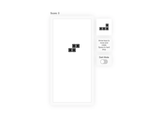 Tetris screenshot