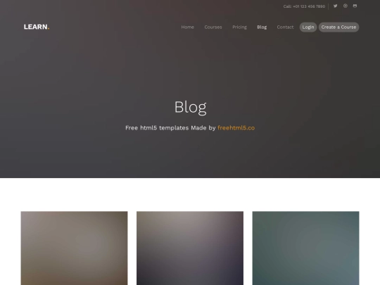 blog screenshot