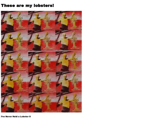 lobsters screenshot