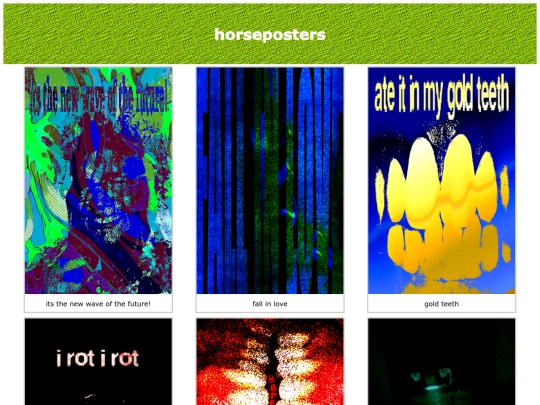 horseposters screenshot
