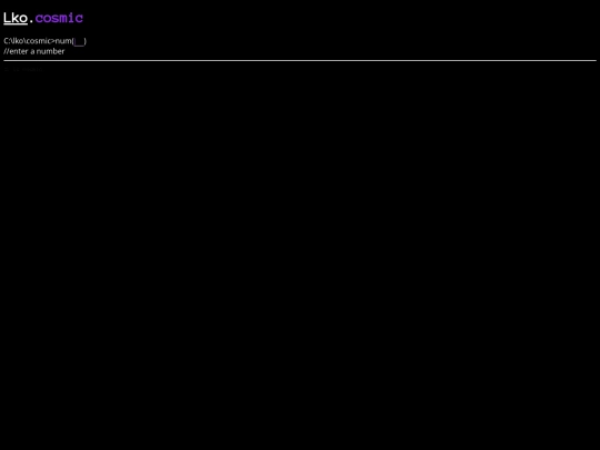 cosmic/cosmic screenshot