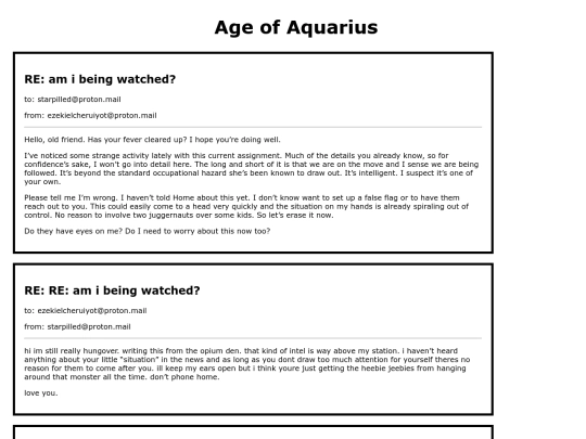 emailarchive screenshot