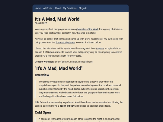 posts/mad-mad-world screenshot