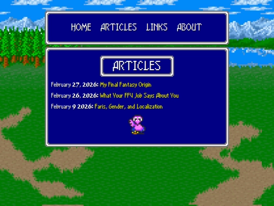 articles screenshot