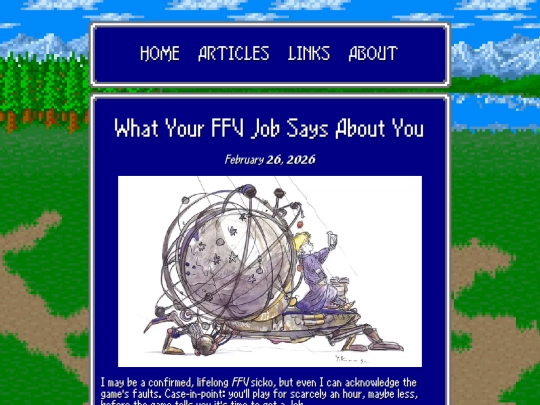 articles/jobs screenshot