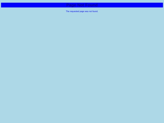 not_found screenshot