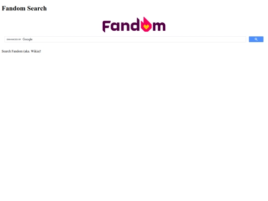 FandomSearch screenshot