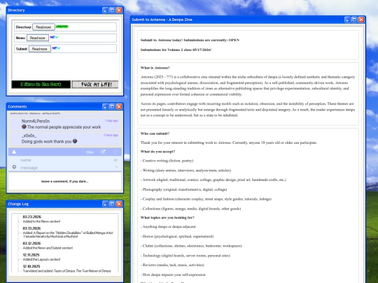 submit-to-antenna screenshot