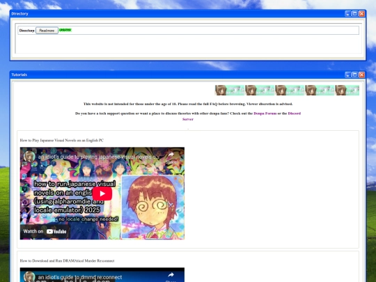 tutorials screenshot