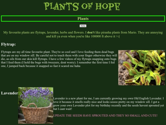 plants screenshot
