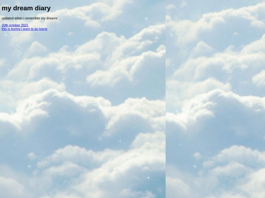 dreams screenshot