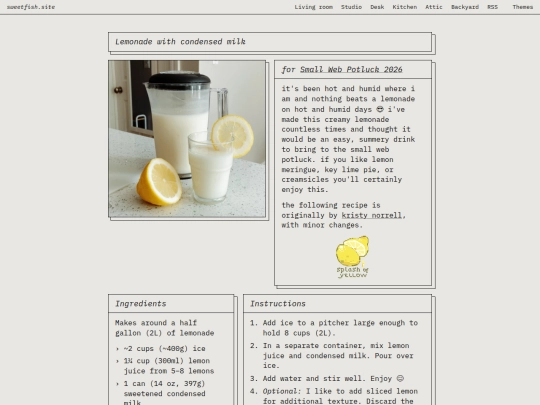 kitchen/lemonade screenshot
