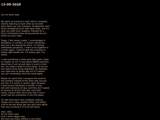 diary/13 screenshot