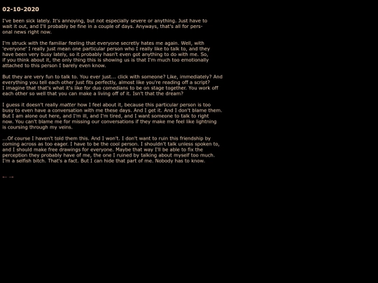 diary/14 screenshot