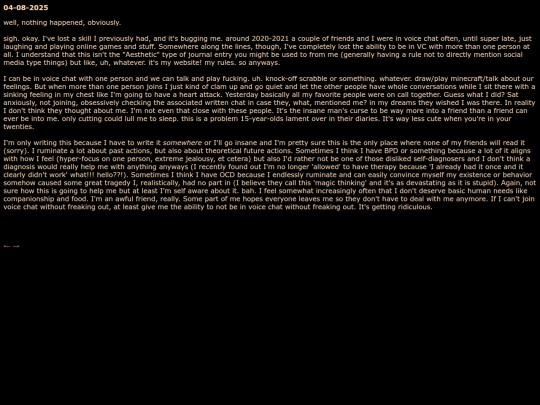 diary/44 screenshot