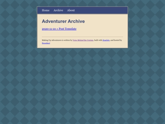 archive screenshot
