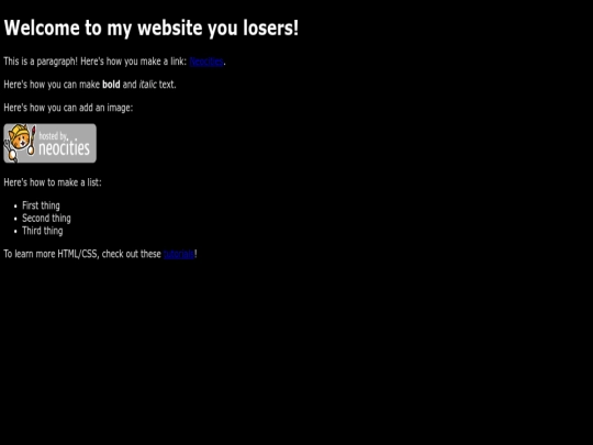 index screenshot