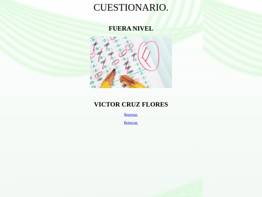 Examen Cuestionario screenshot