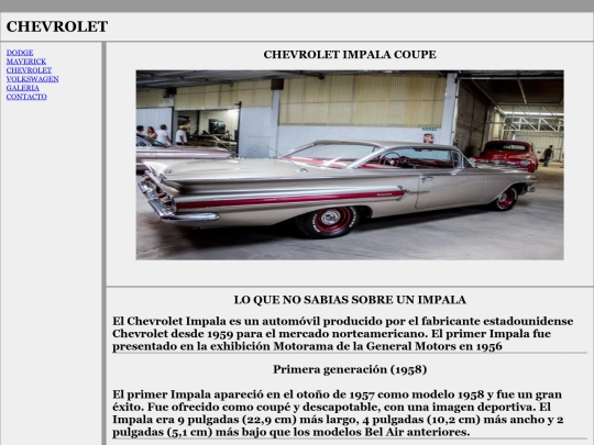PROYECTO PAISAJES/chevrolet screenshot