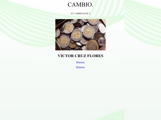 cambio screenshot